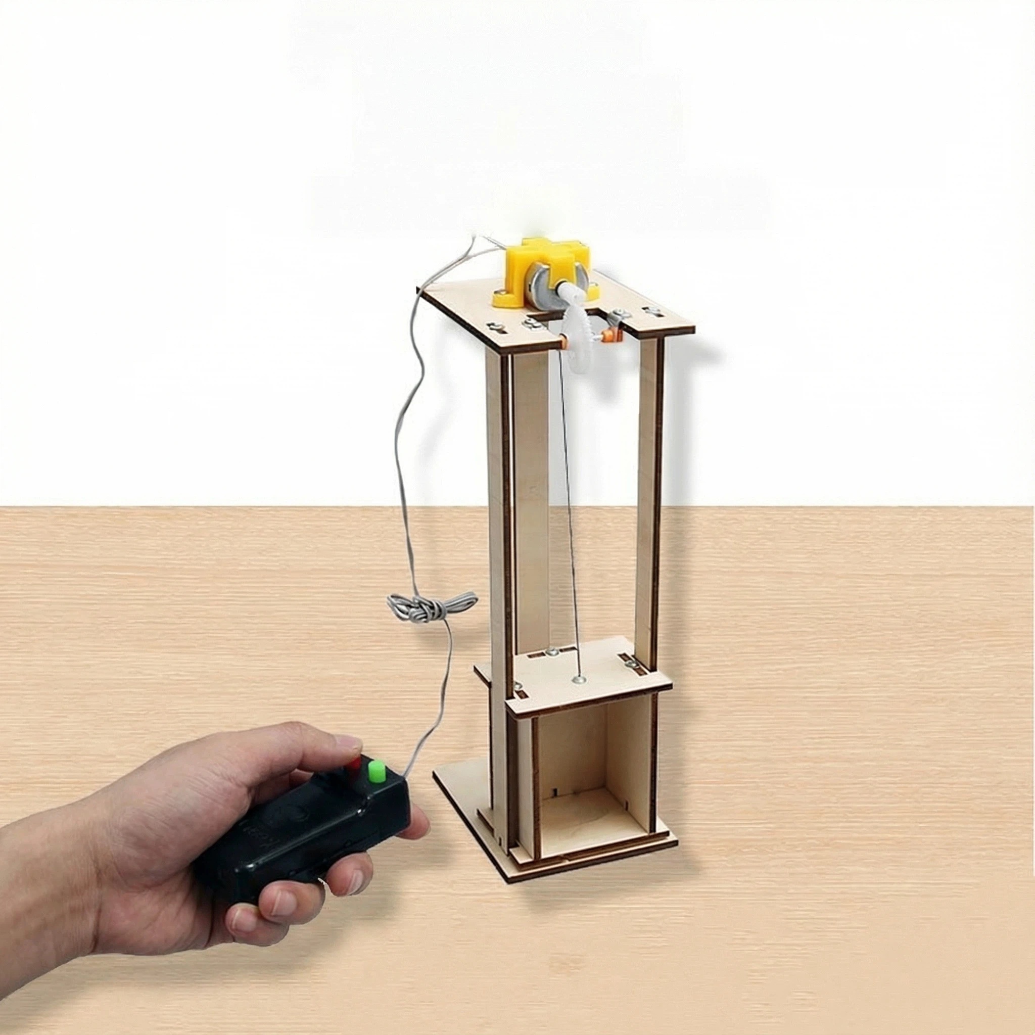 Science Hobby Kit - DIY Electric Elevator Lift Model Science