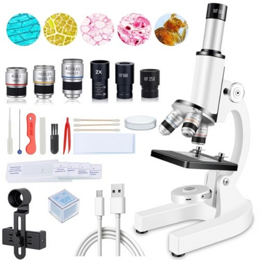 Compound Microscope for Adults - Microscope Compound 40X 评论和价格