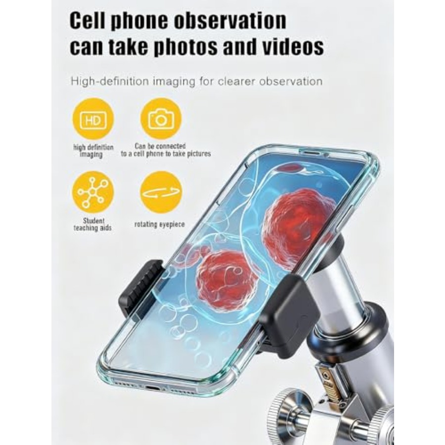 Compound Microscope for Adults - Microscope Compound 40X 评论和价格