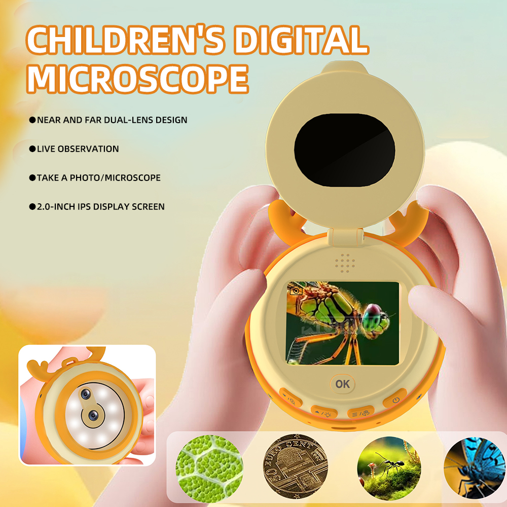 Kids Microscope Camera | 2-in- - Science Hobby Kit 评论和价格