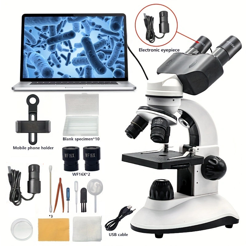40X-1280X Compound Binocular M - Microscope Compound 40X 评论和价格