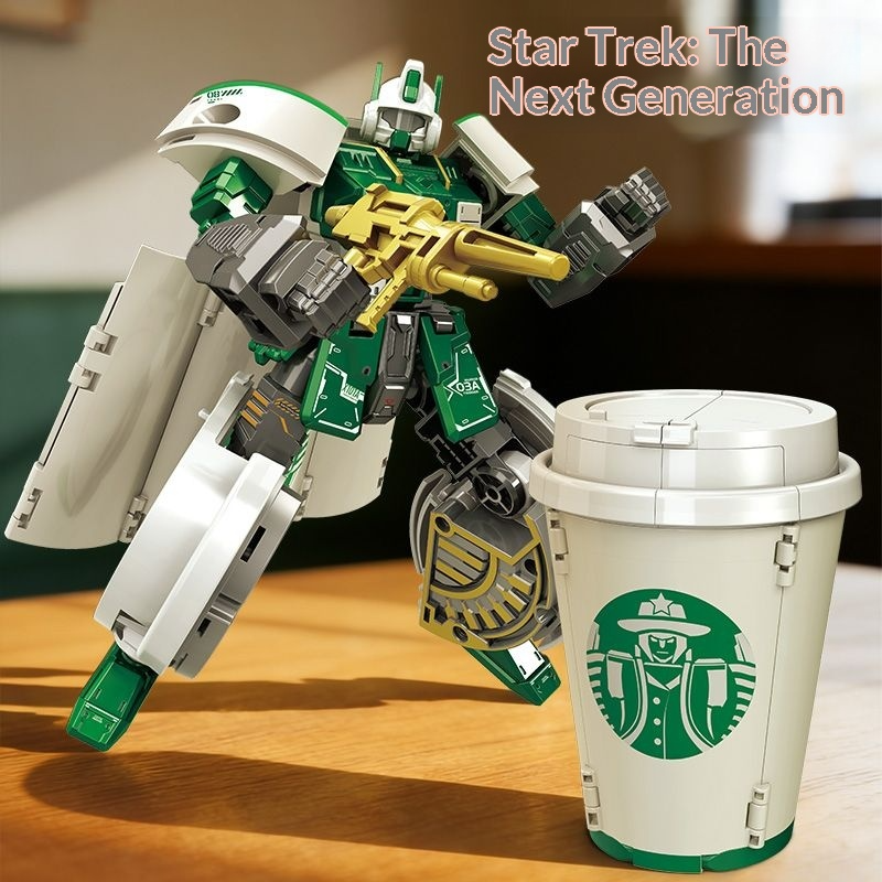 Transforming toy milk tea warr - Science Robot 评论和价格