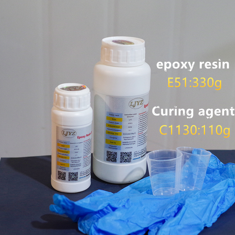 Carbon fiber resin epoxy E51 3 - Crystal Growing Kit 评论和价格