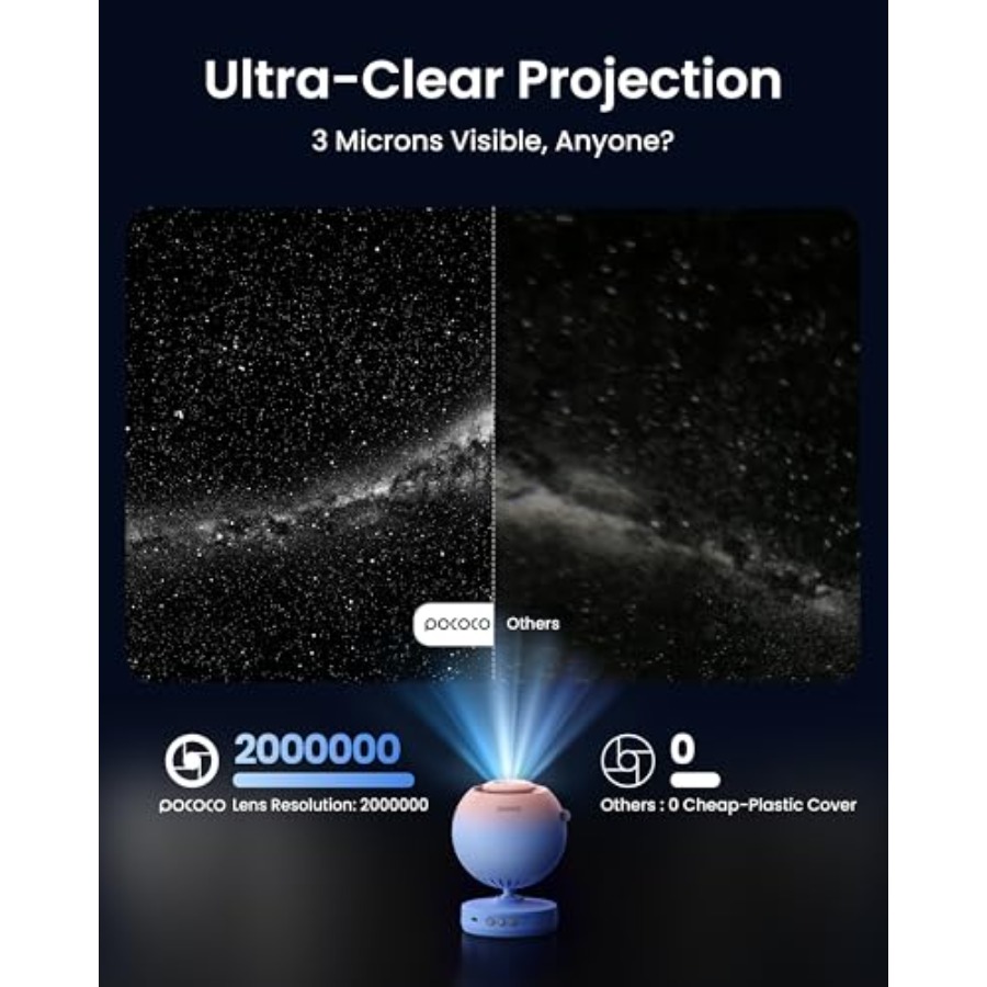 Galaxy Star Projector for Bedr - Planetarium Projector Home 评论和价格