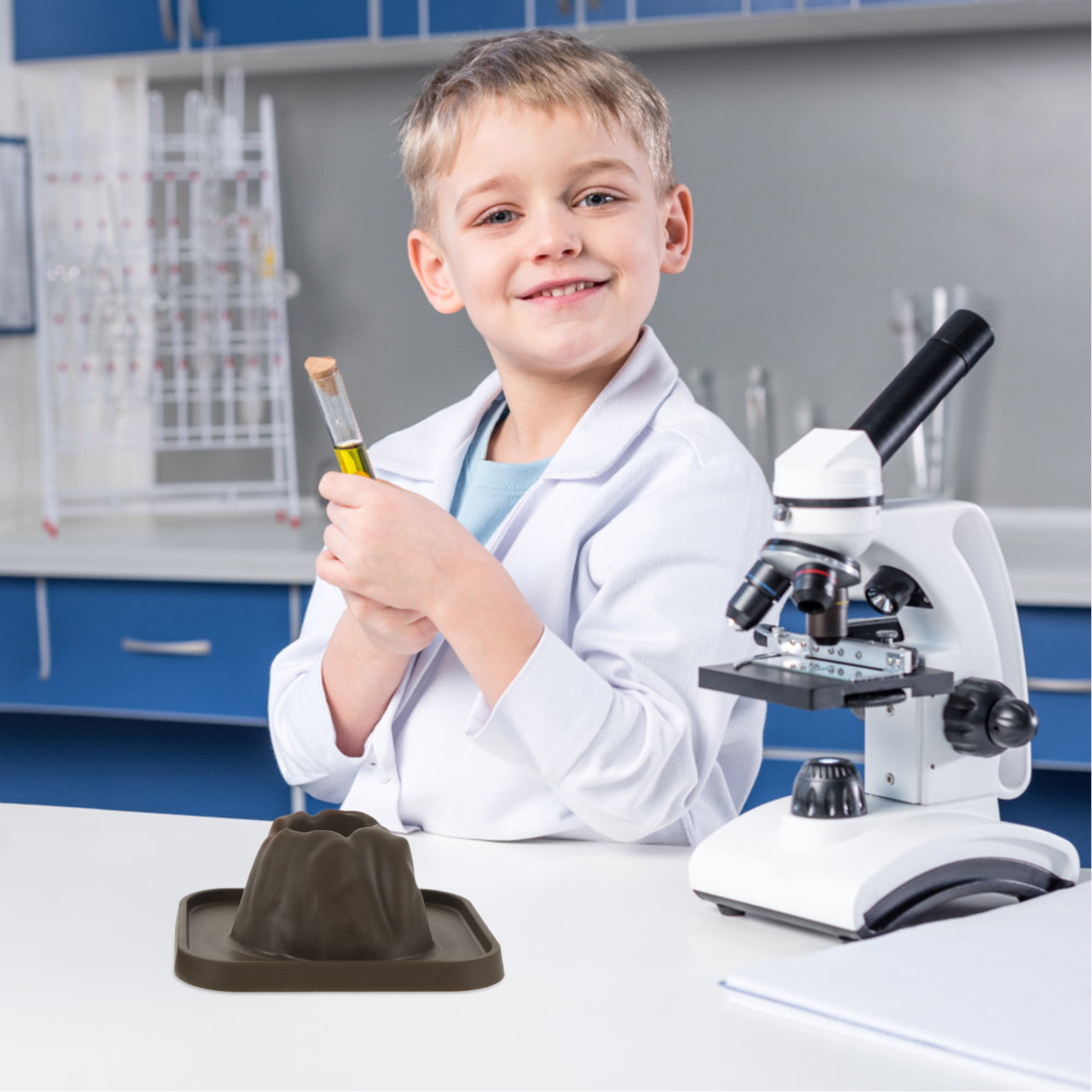 5Pcs Volcano Eruption Scientif - Volcano Kit Eruption 评论和价格