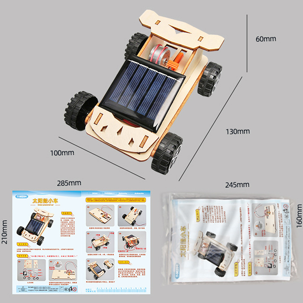 Assemble Solar DIY Car Motor R - Science And Invention 评论和价格