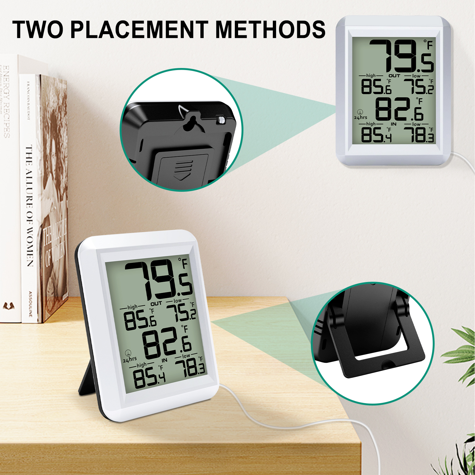 MASTFUYI Digital Thermometer I - Weather Station Indoor 评论和价格