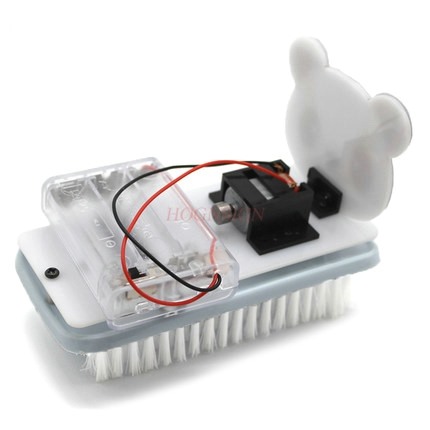 Panda brush car diy hand-assem - Science And Invention 评论和价格