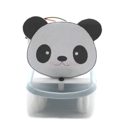 Panda brush car diy hand-assem - Science And Invention 评论和价格