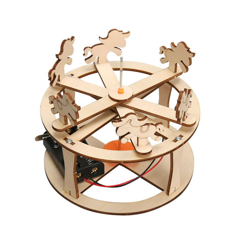 HUAHUABuild Your Own Carousel  - Science Toys Diy 评论和价格