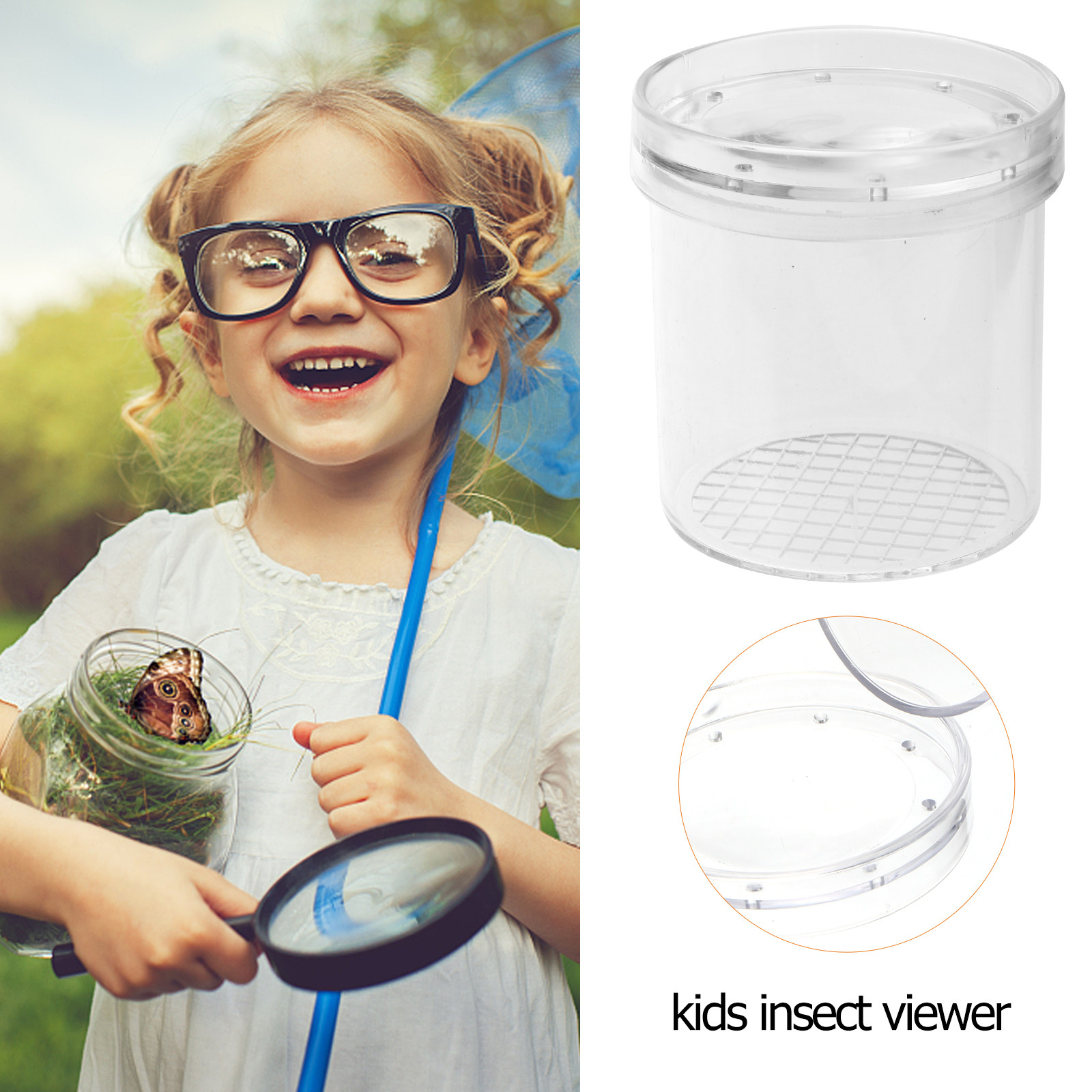 5Pcs Insect Viewer Box Kids Ex - Science Toys 评论和价格