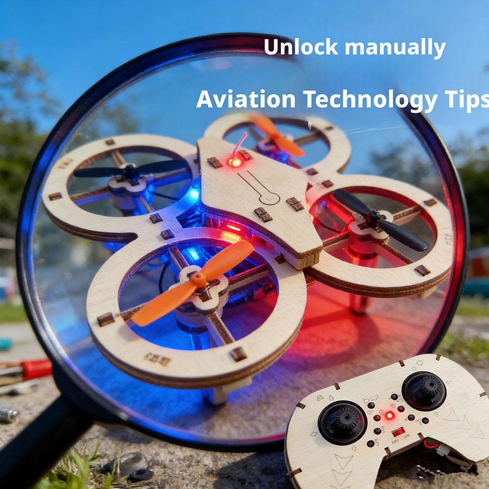 DIY Wooden RC Drone Quadcopter - Science Toys Diy 评论和价格