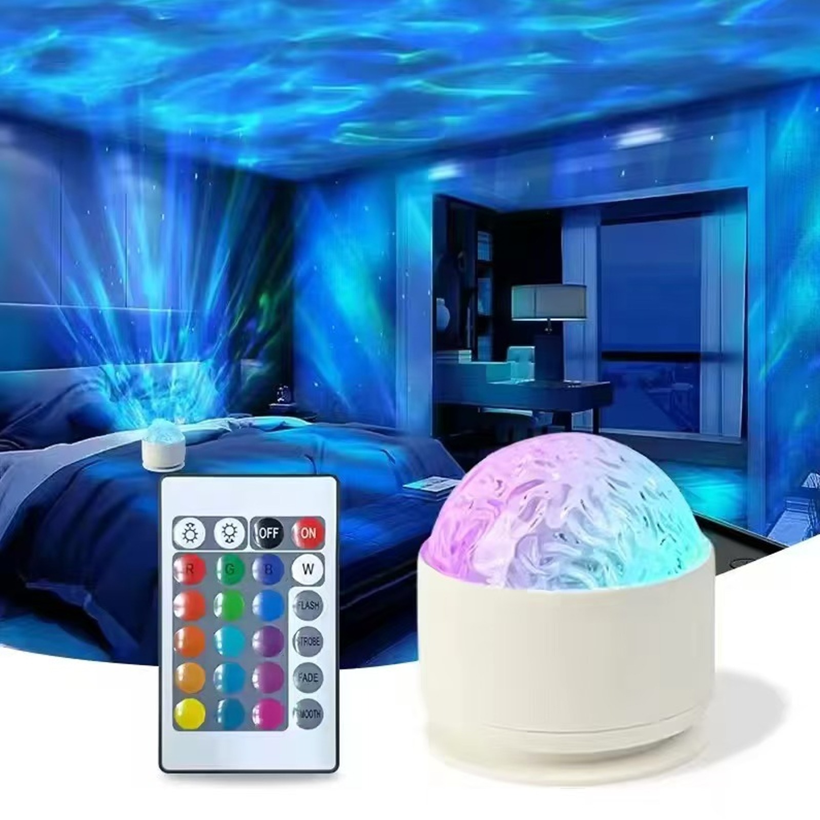 1pcs 2-in-1 Aurora Borealis &  - Planetarium Projector Home 评论和价格