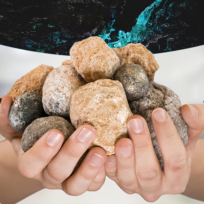 10pcs Natural Quartz Geode Egg - Geode Crystal Break 评论和价格