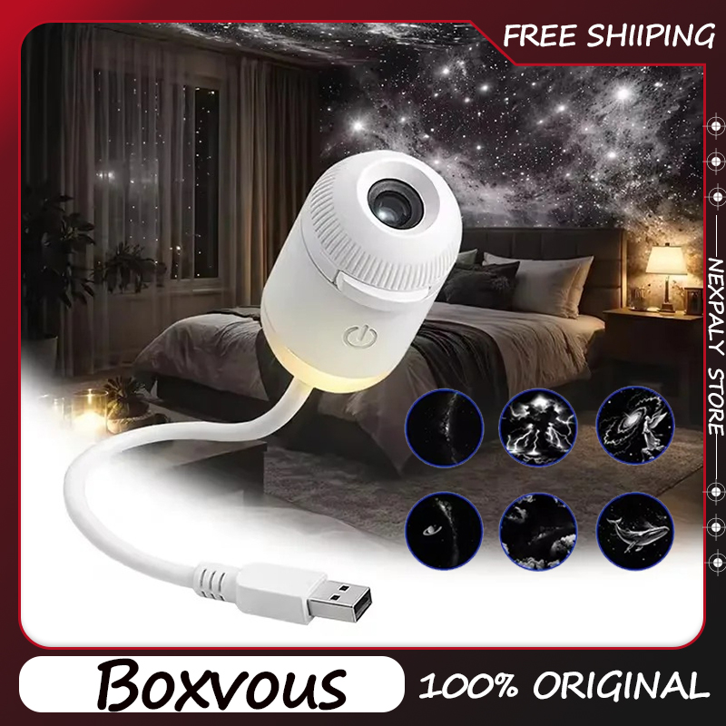 Boxvous Mini Galaxy Star Proje - Planetarium Projector Home 评论和价格