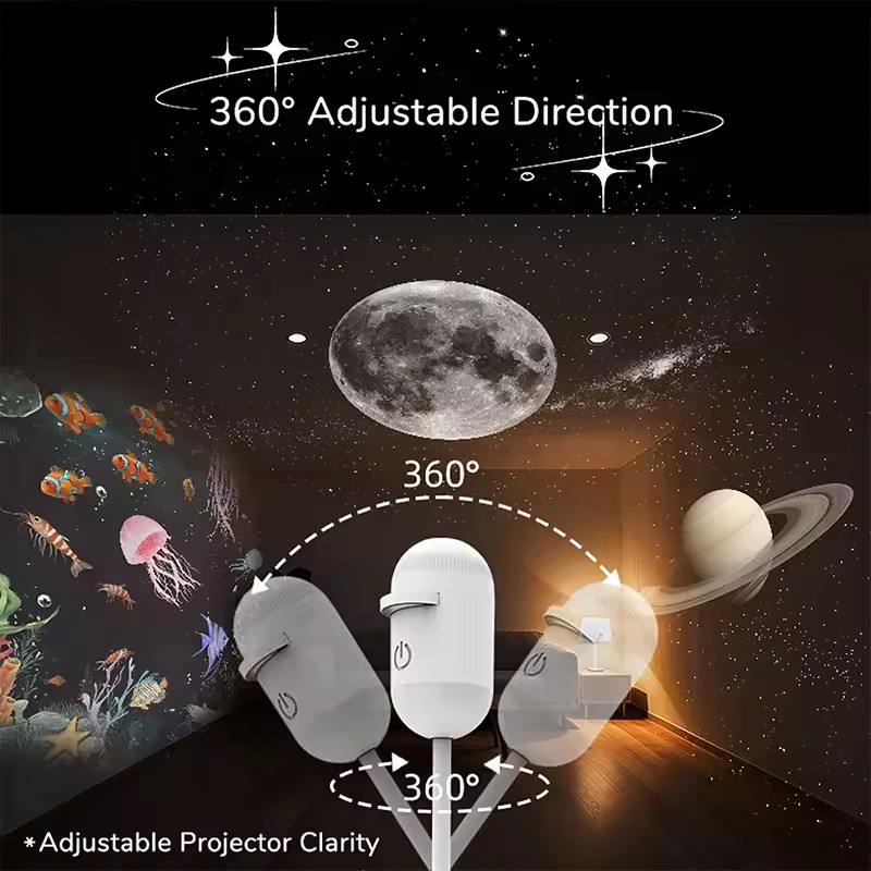 Boxvous Mini Galaxy Star Proje - Planetarium Projector Home 评论和价格