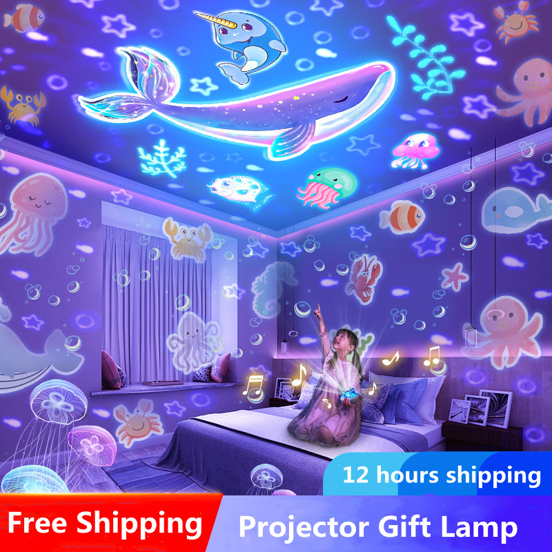 Rotating Sky Moon Lamp Galaxy  - Planetarium Projector Home 评论和价格
