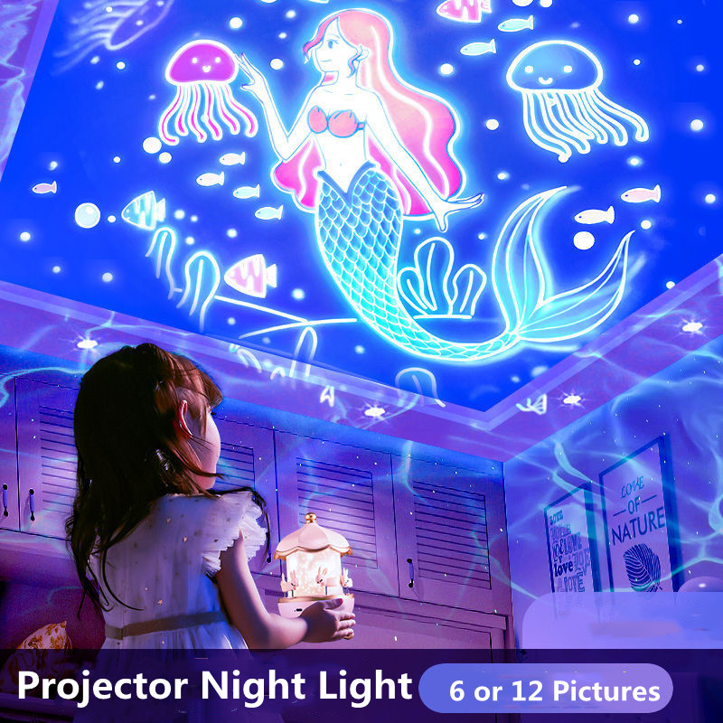 Rotating Sky Moon Lamp Galaxy  - Planetarium Projector Home 评论和价格