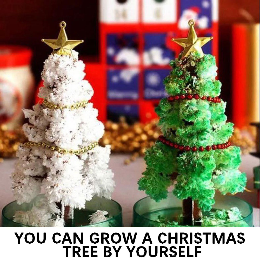 Magics Growing Xmas Tree Kit F - Crystal Growing Kit 评论和价格
