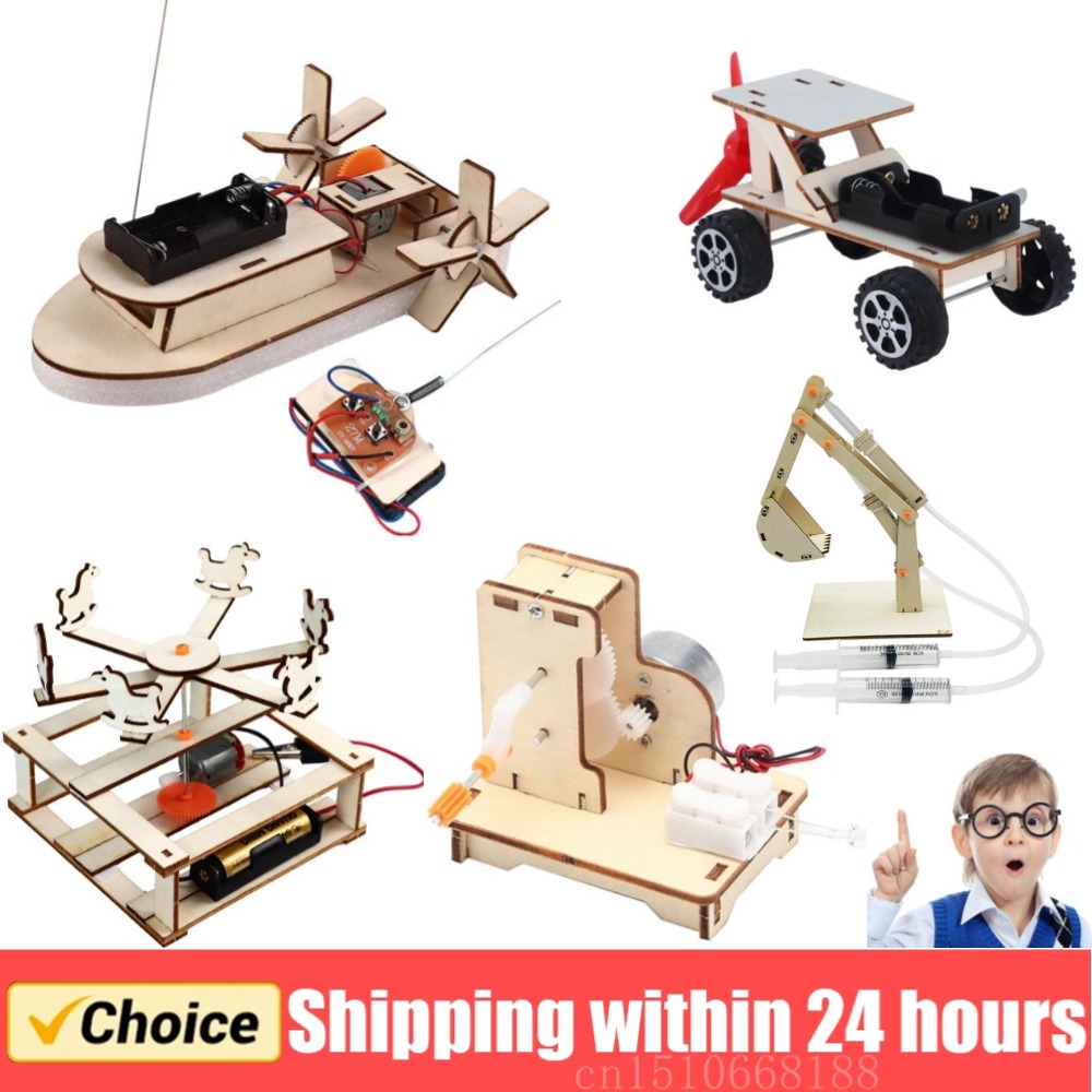 DIY Boat Model Science Toys Ki - Science Toys Diy 评论和价格