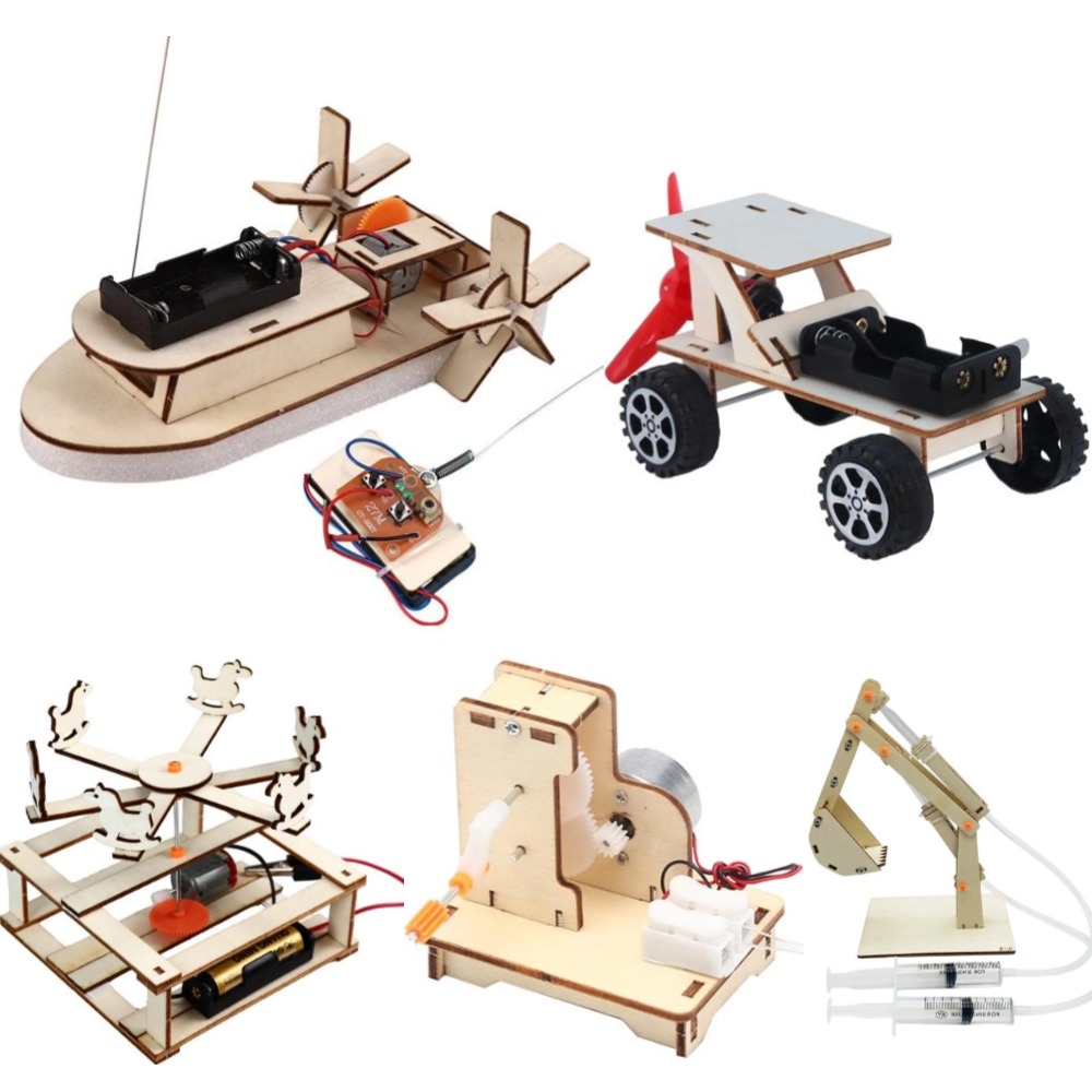 DIY Boat Model Science Toys Ki - Science Toys Diy 评论和价格