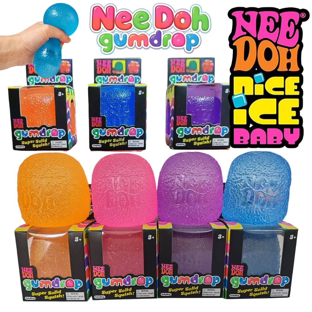 Schylling Mini Candy NeeDoh Gu - Crystal Growing Kit 评论和价格
