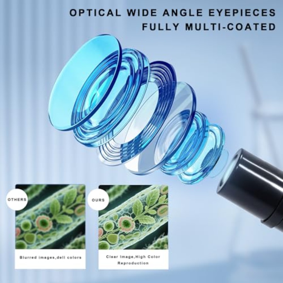M2 Dual Power Supply Compound  - Microscope Compound 40X 评论和价格