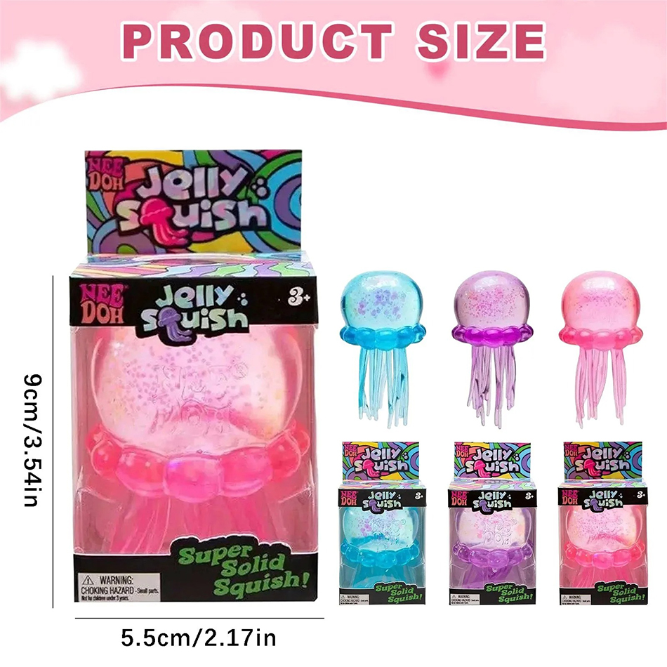 Needoh Fuzz Ball Jellyfish Squ - Crystal Growing Kit 评论和价格
