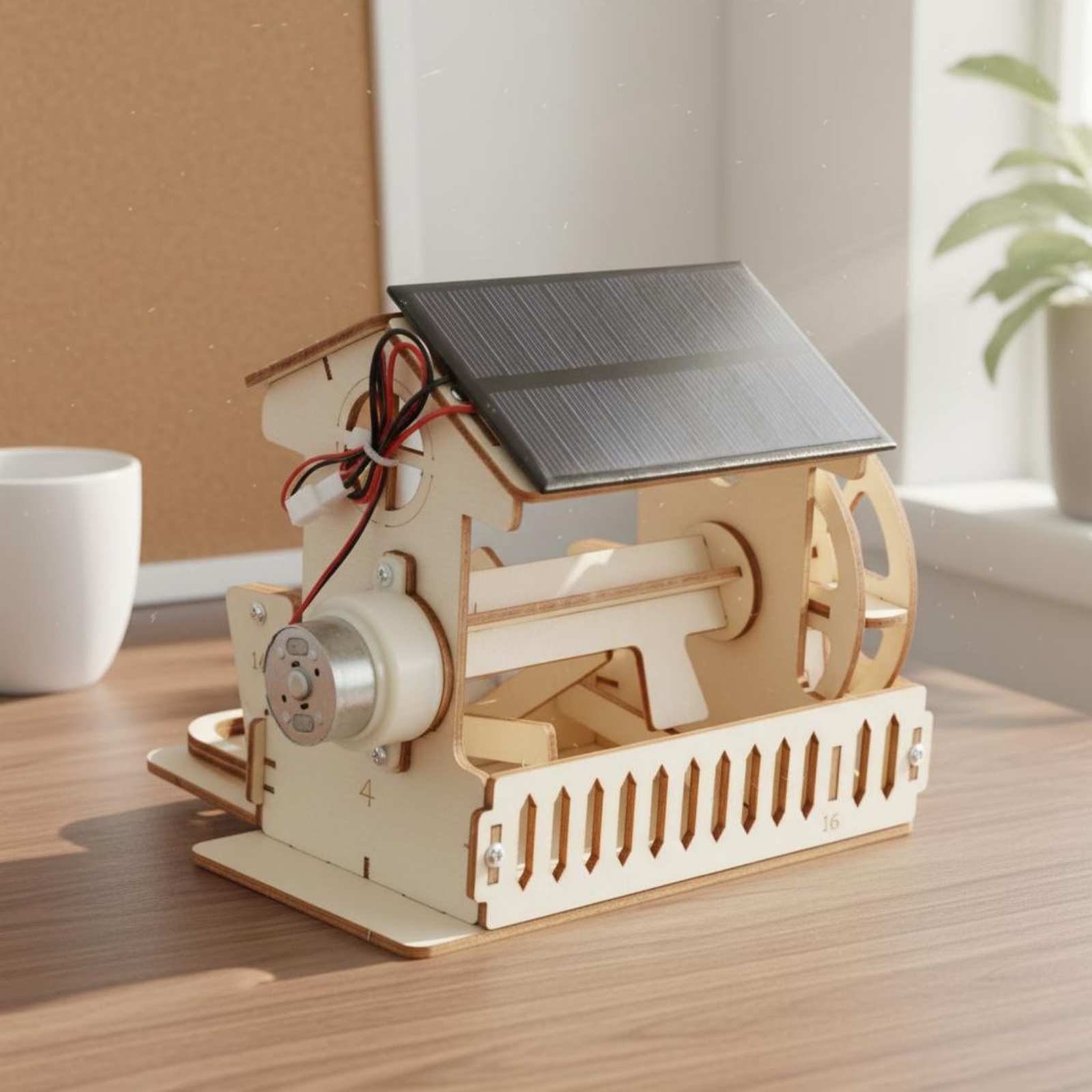 Rice Hulling Water Wheel Hands - Science Toys Diy 评论和价格