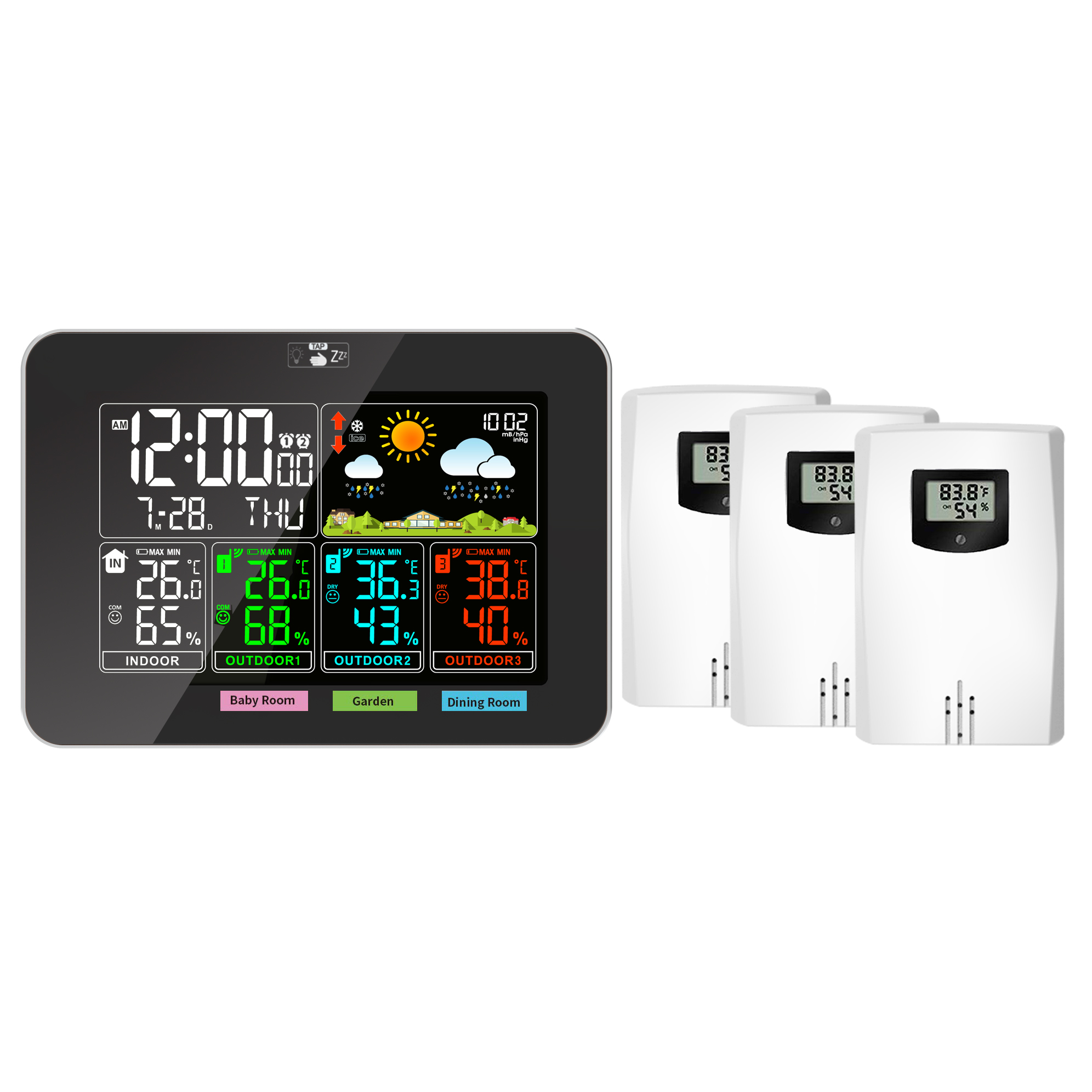Weather Stations Wireless Indo - Weather Station Indoor 评论和价格