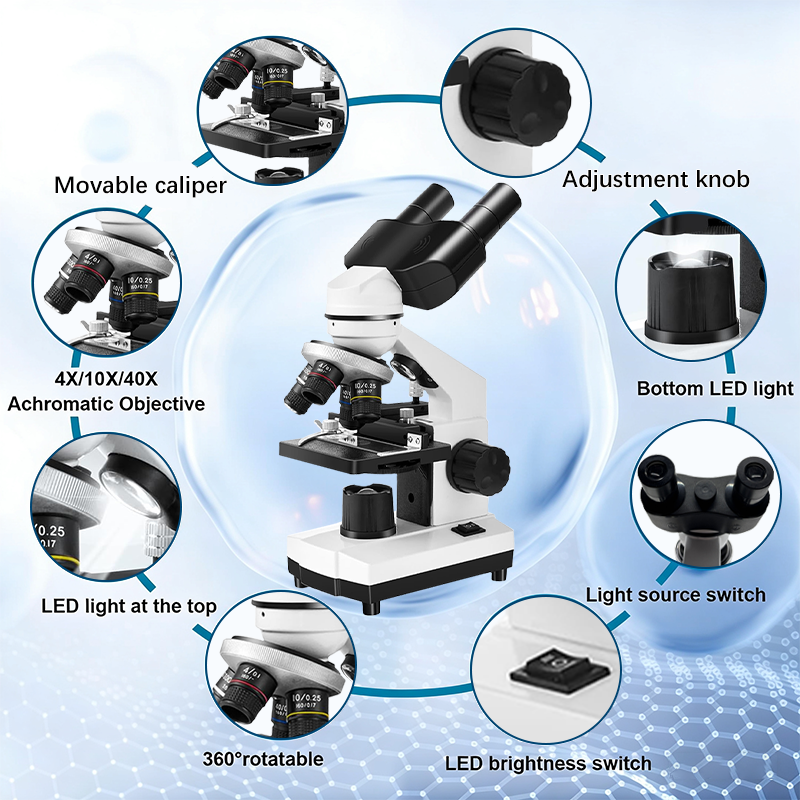 Biological Optical Compound Fo - Microscope Compound 40X 评论和价格