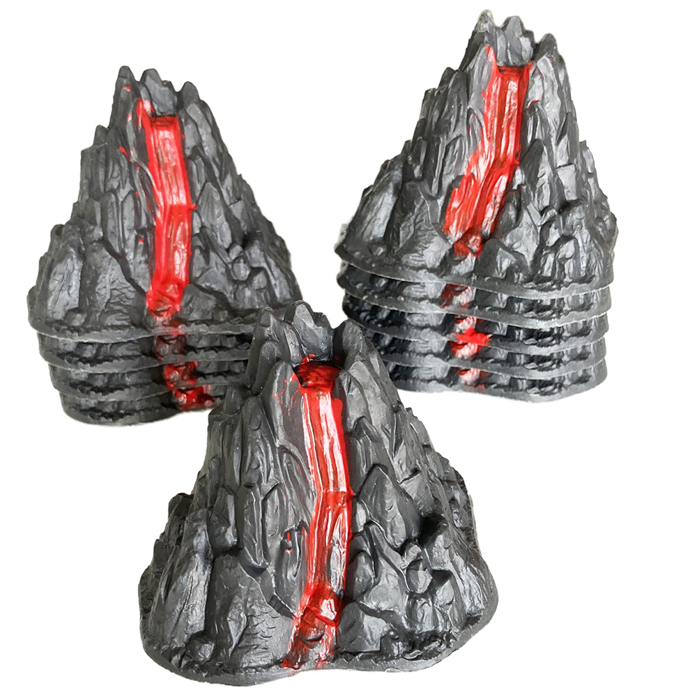 10 pcs Dinos Birthday Cake Top - Volcano Kit Eruption 评论和价格