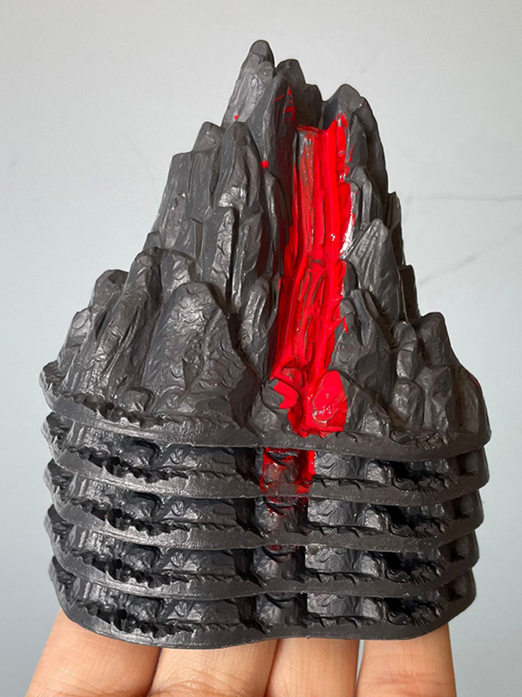 10 pcs Dinos Birthday Cake Top - Volcano Kit Eruption 评论和价格