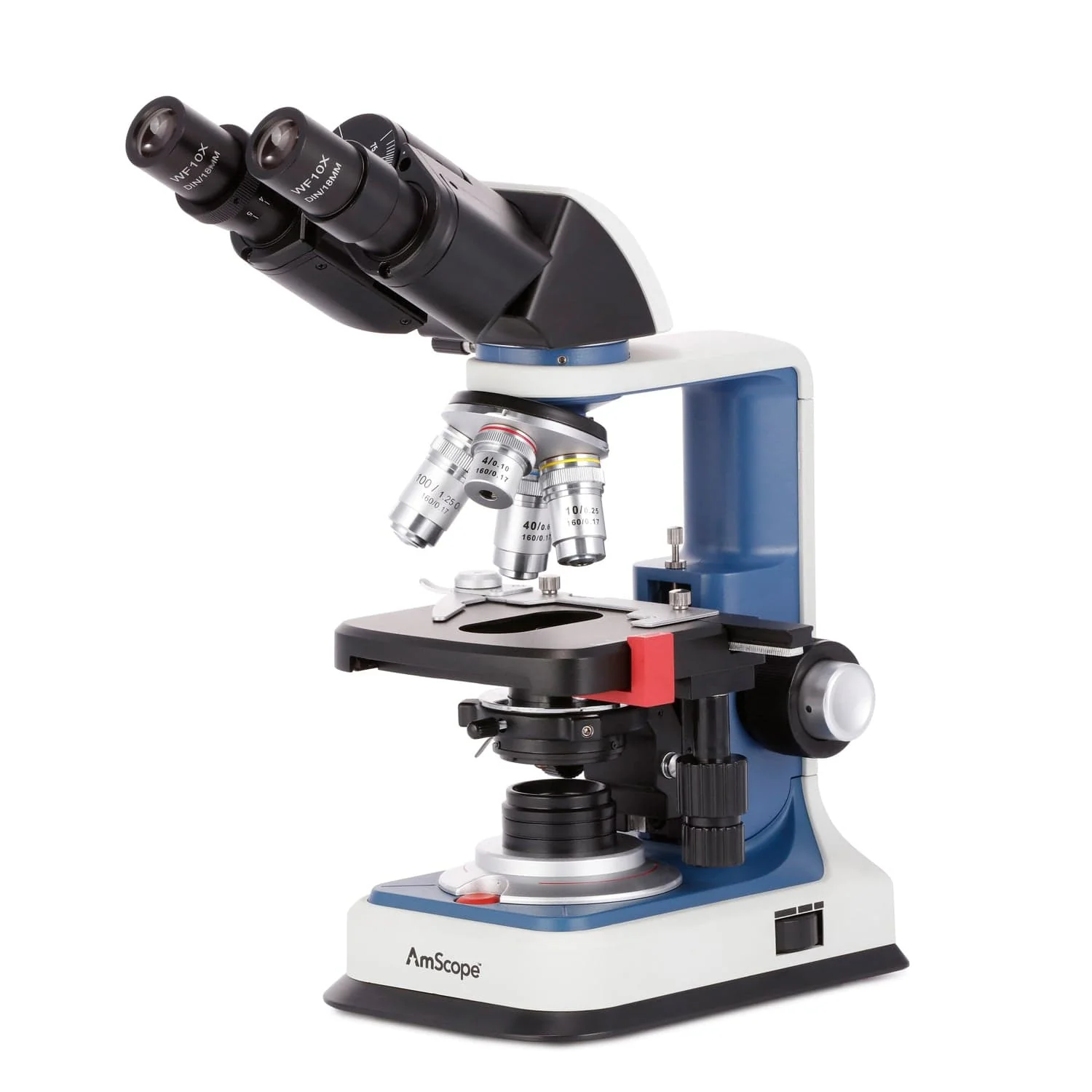 AmScope 40X-2500X USB-C Rechar - Microscope Compound 40X 评论和价格