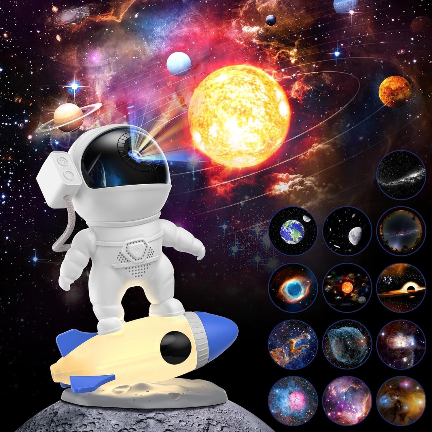 Astronaut Starry Sky Projector - Planetarium Projector Home 评论和价格