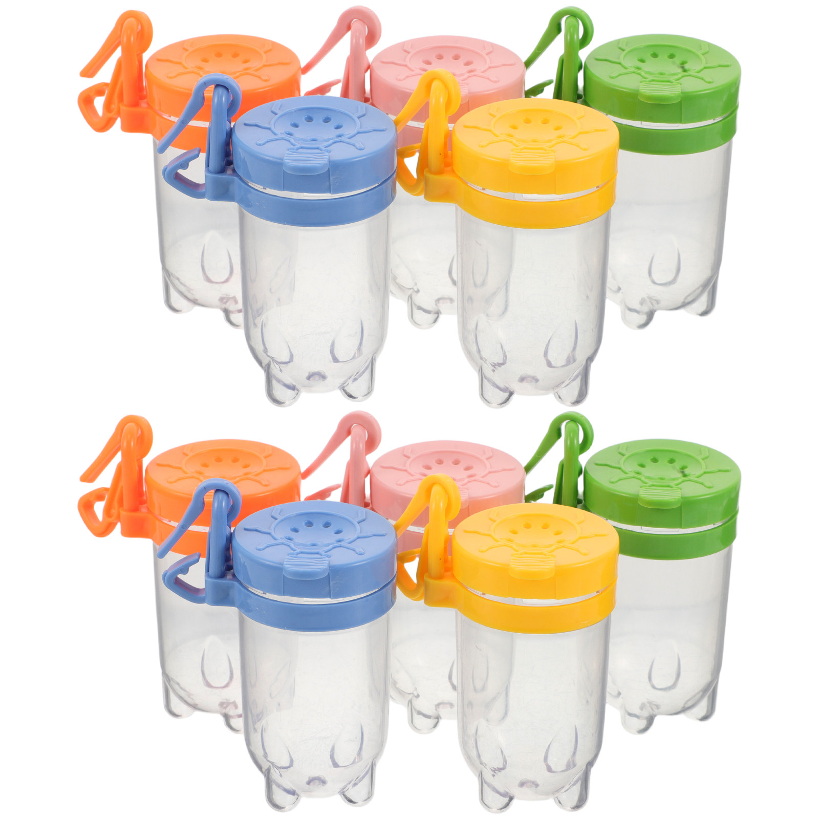 10Pcs Clear Plastic Bug Jars F - Science Toys 评论和价格