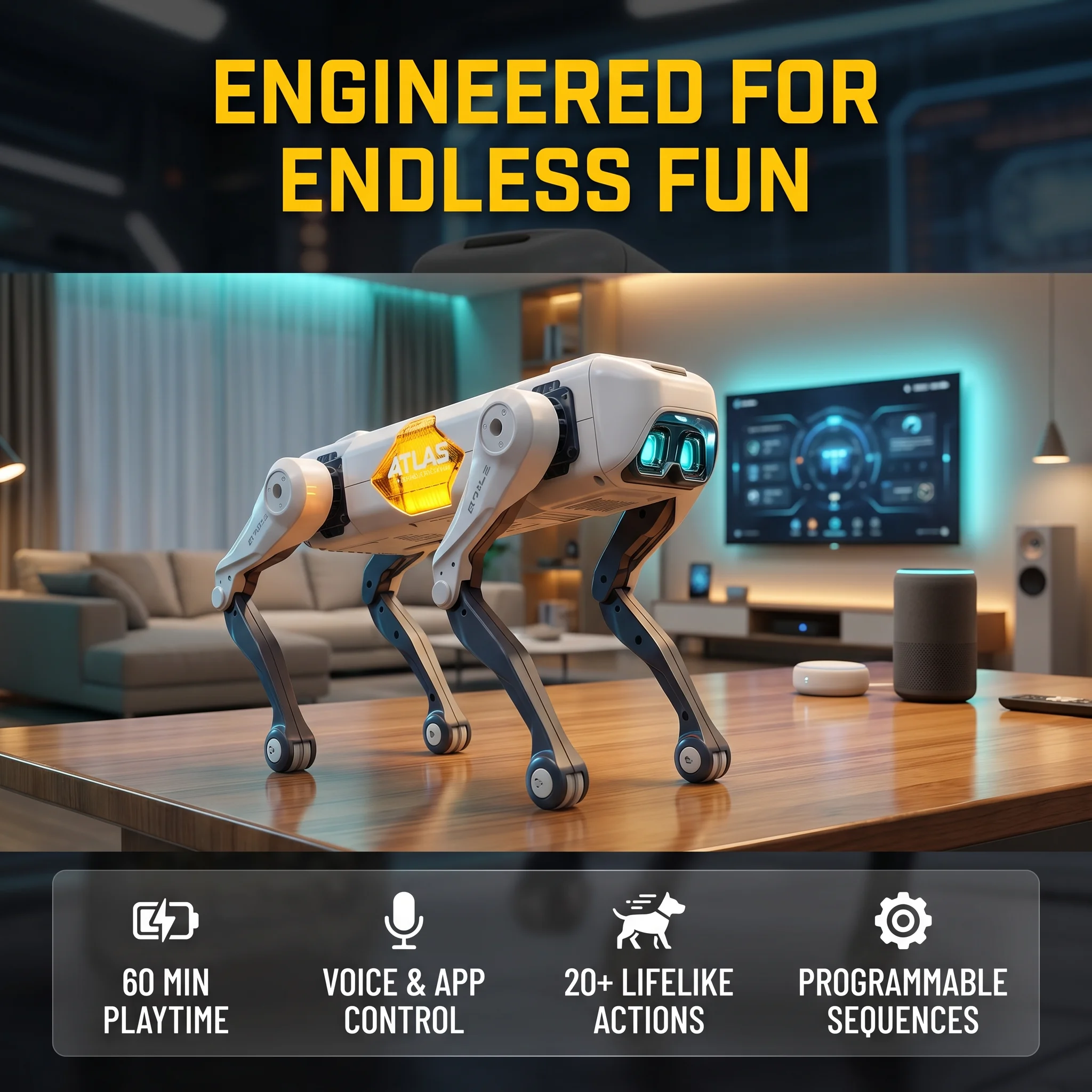 AI Smart Robot Dog, Voice & AP - Science Robotics 评论和价格