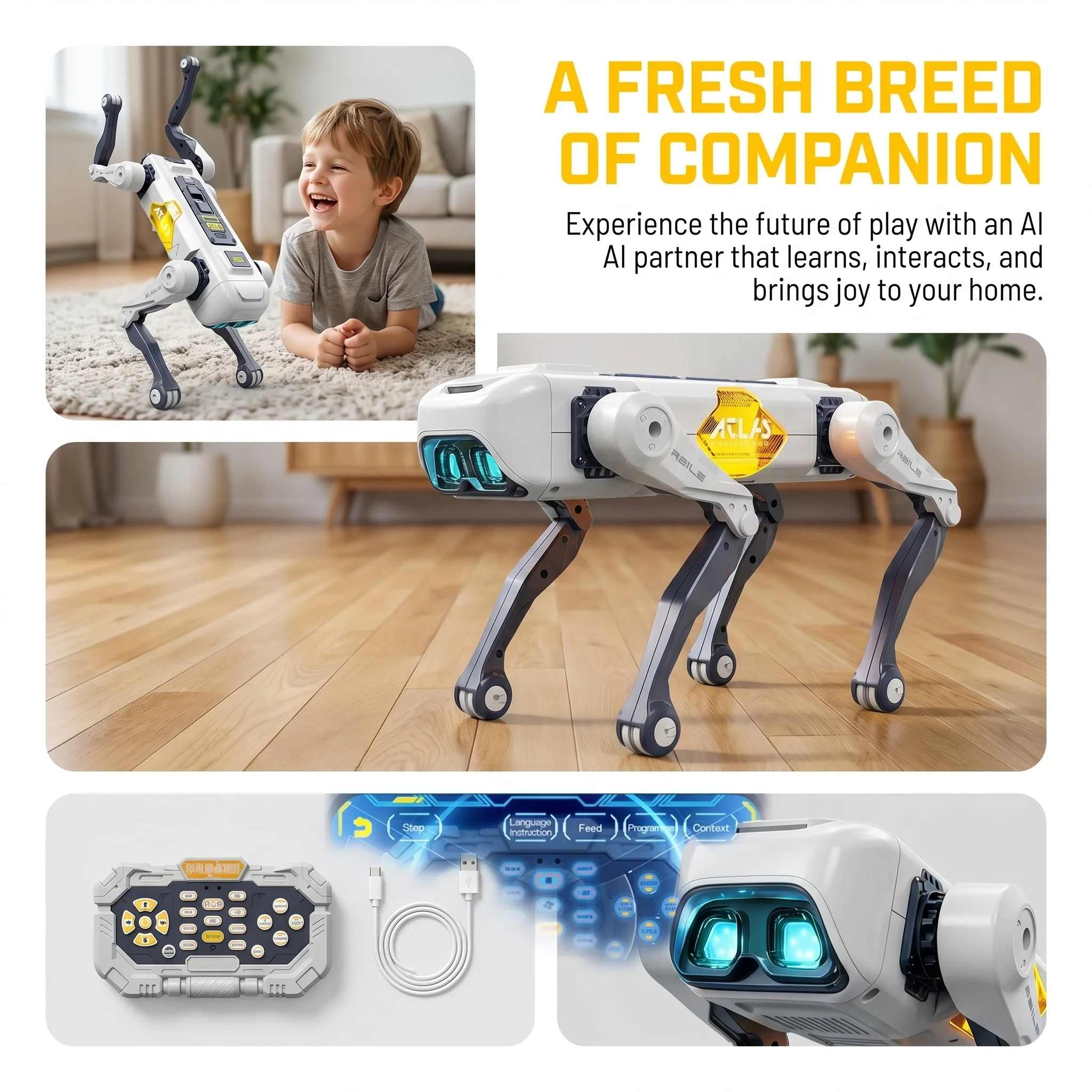 AI Smart Robot Dog, Voice & AP - Science Robotics 评论和价格