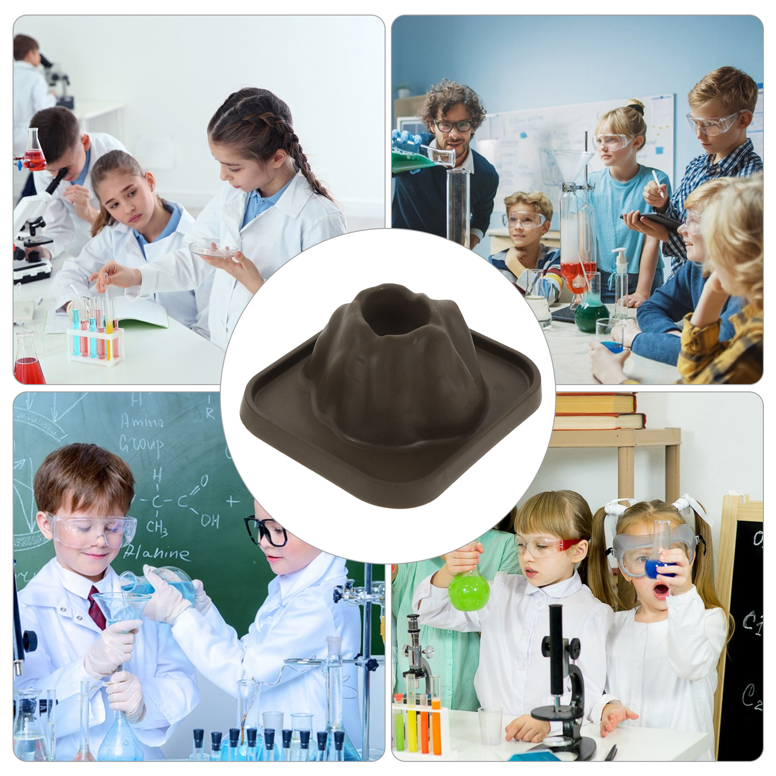 5Pcs Volcano Eruption Scientif - Volcano Kit Eruption 评论和价格