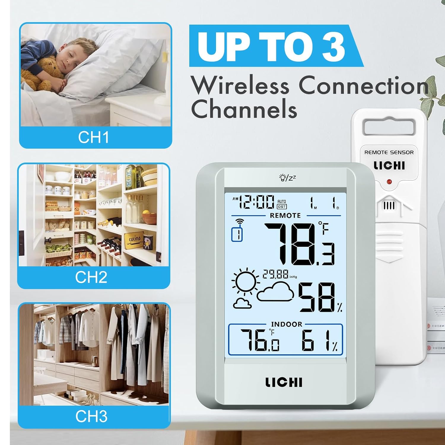 Wireless Weather Station Indoo - Weather Station Indoor 评论和价格