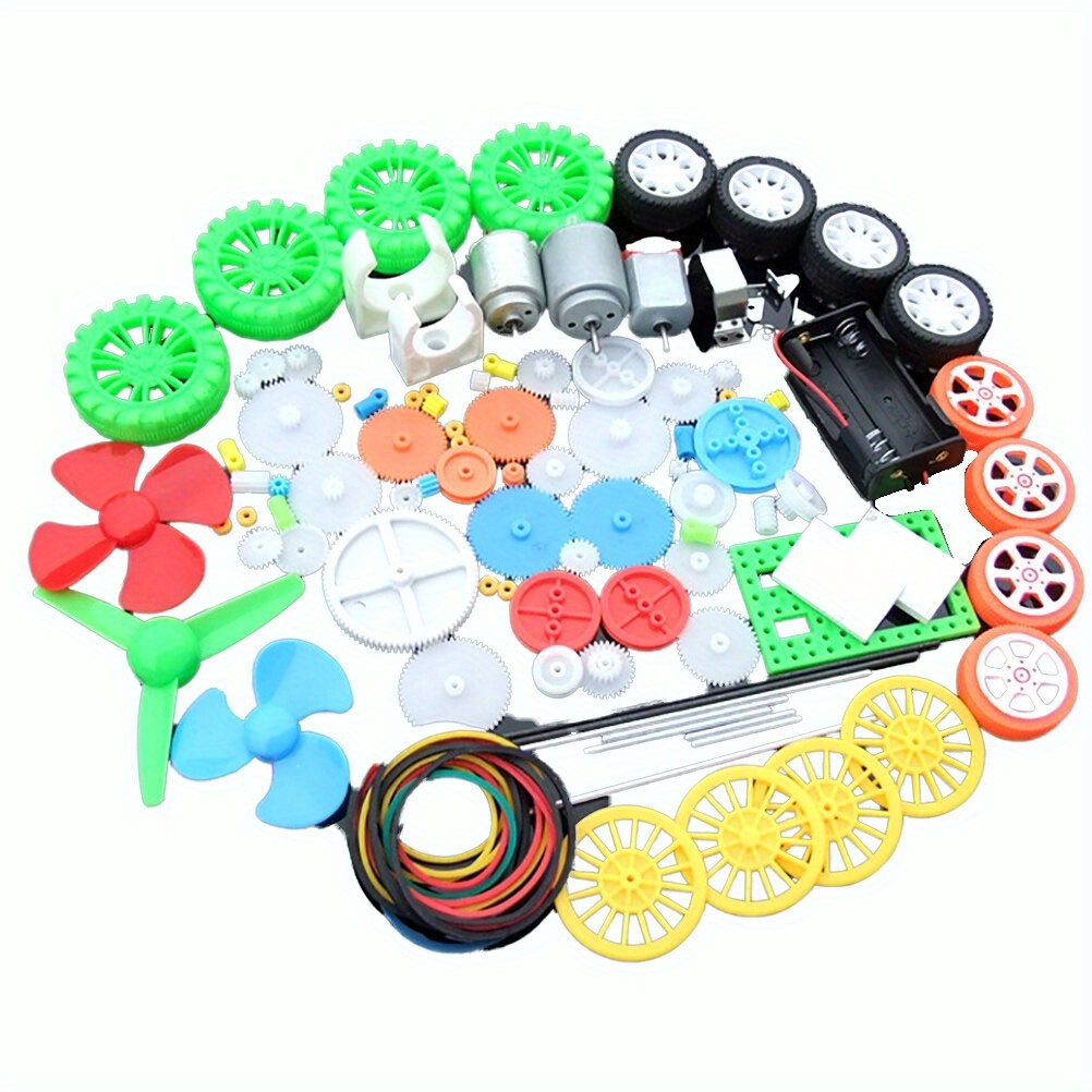 112pcs DC Motor Kit Electric M - Science Toys Diy 评论和价格
