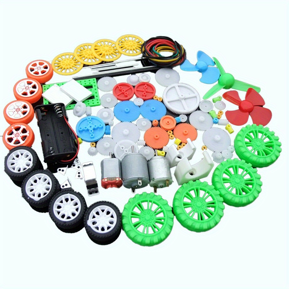 112pcs DC Motor Kit Electric M - Science Toys Diy 评论和价格