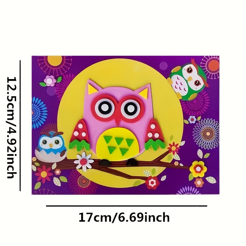 3D Stickers for Kids, Disposab - Science Toys Diy 评论和价格