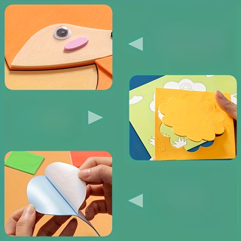 3D Stickers for Kids, Disposab - Science Toys Diy 评论和价格