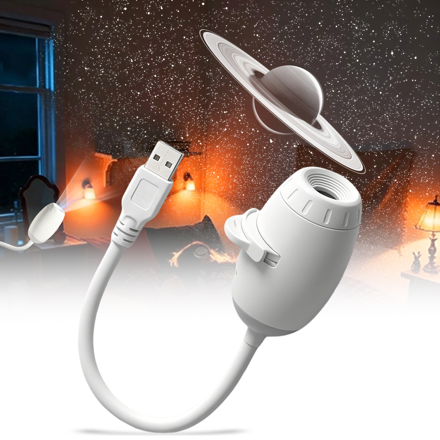Mini Galaxy Star Projector Two - Planetarium Projector Home 评论和价格