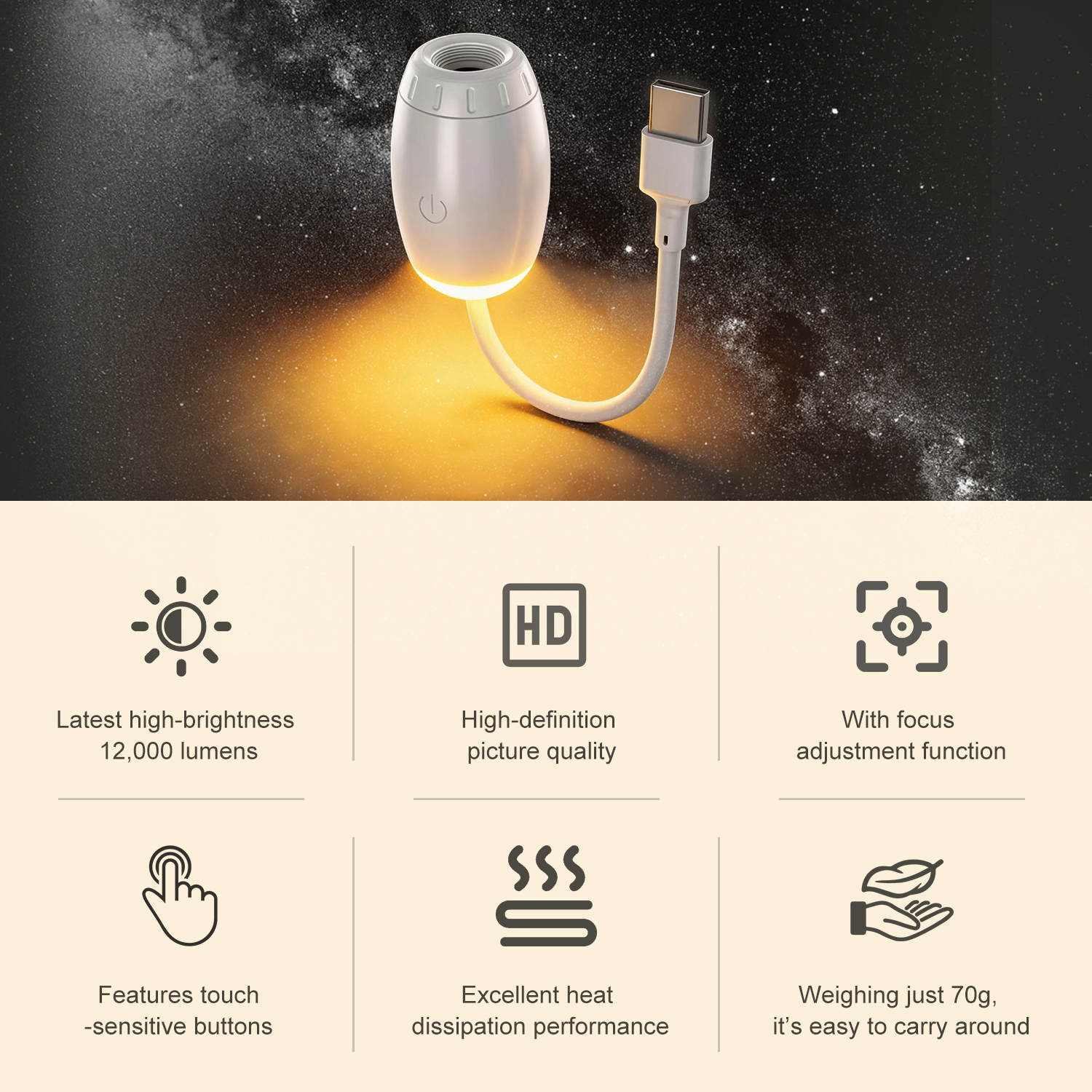 Mini Galaxy Star Projector Two - Planetarium Projector Home 评论和价格