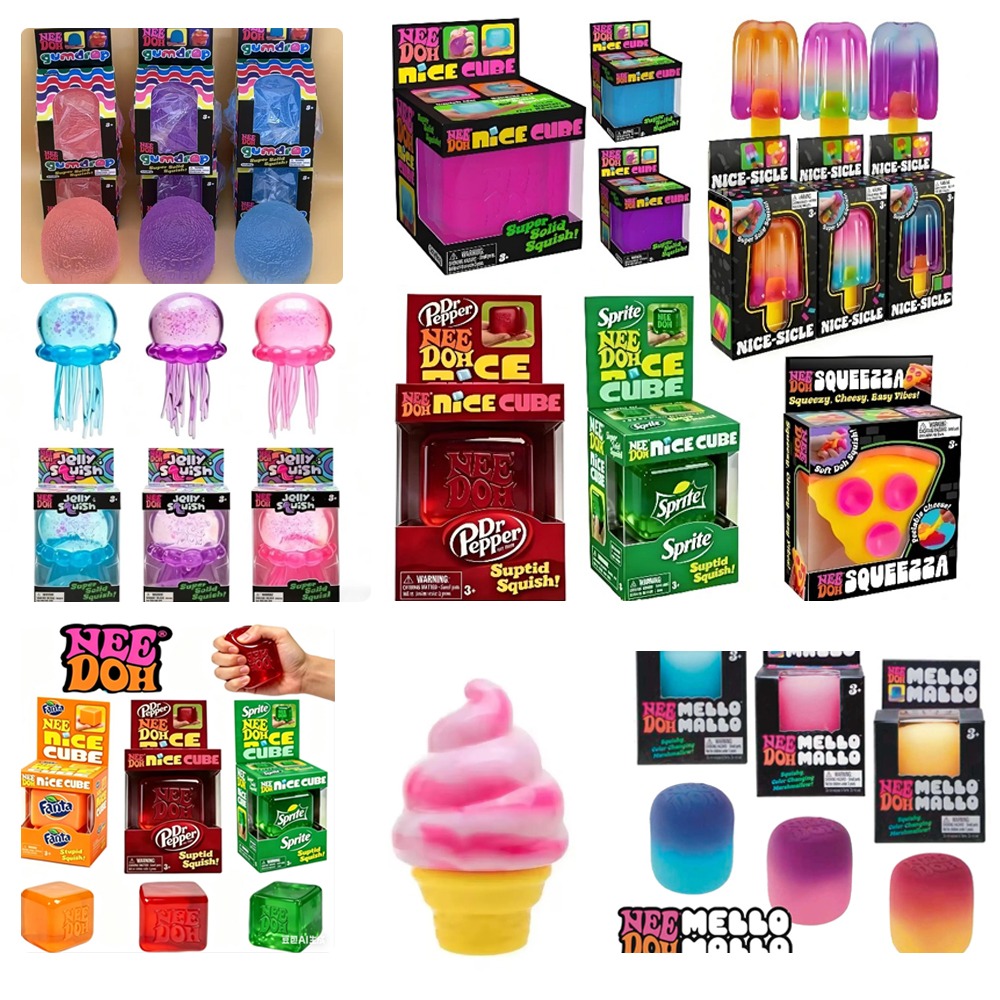 Nee doh Squeeze Blind Box Gift - Crystal Growing Kit 评论和价格